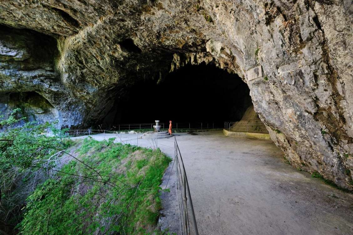 Arheološka zapuščina Škocjanskih jam