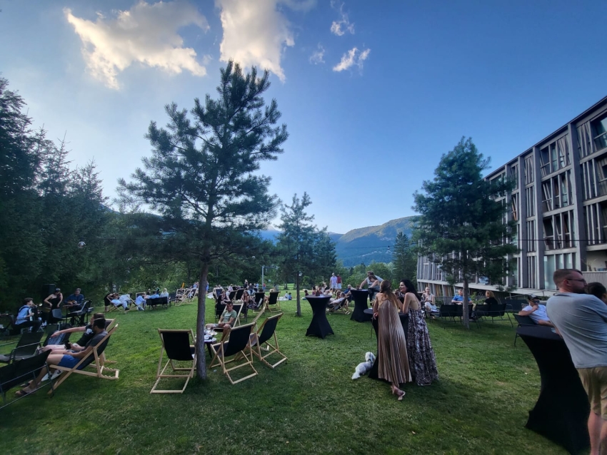 Na drugem rojstnem dnevu hotela Bohinj